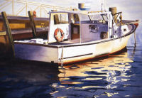 Lobster Boat, by Mike Mazer